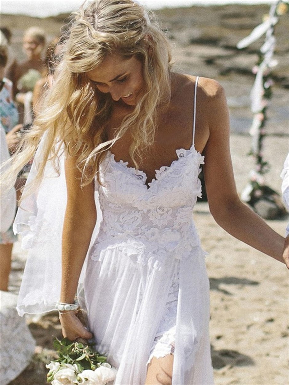 Свадебное платье для пляжной свадьбы