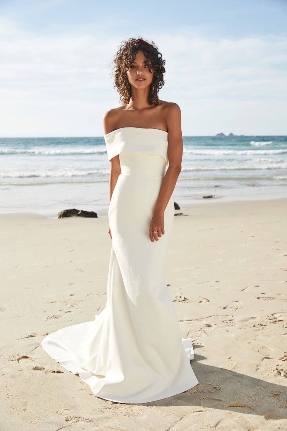 Платье для пляжной церемонии