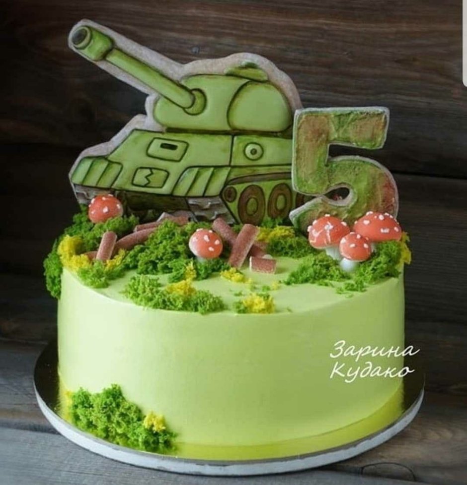 Торт в армейском стиле
