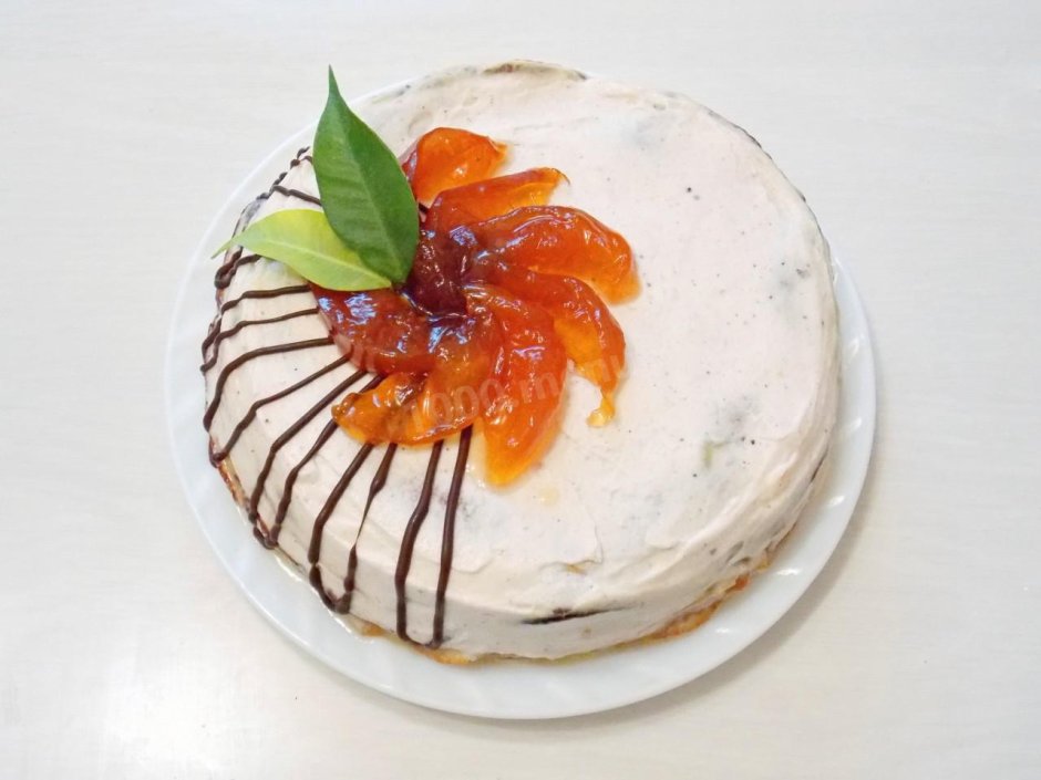 Blueberry Cream Cake торт