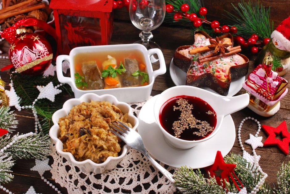 Традиционные Рождественские блюда