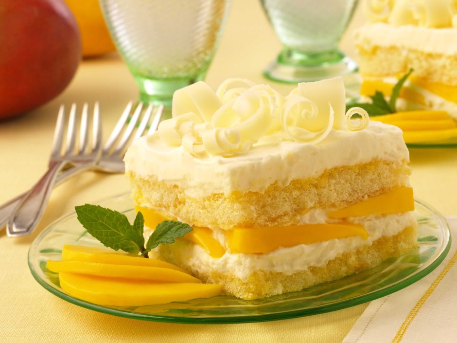 Последовательность десерта Пай с лимонной меренгой