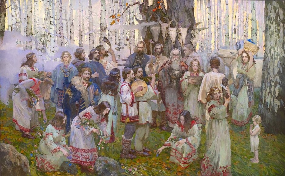 Обряд языческие обряды древней Руси