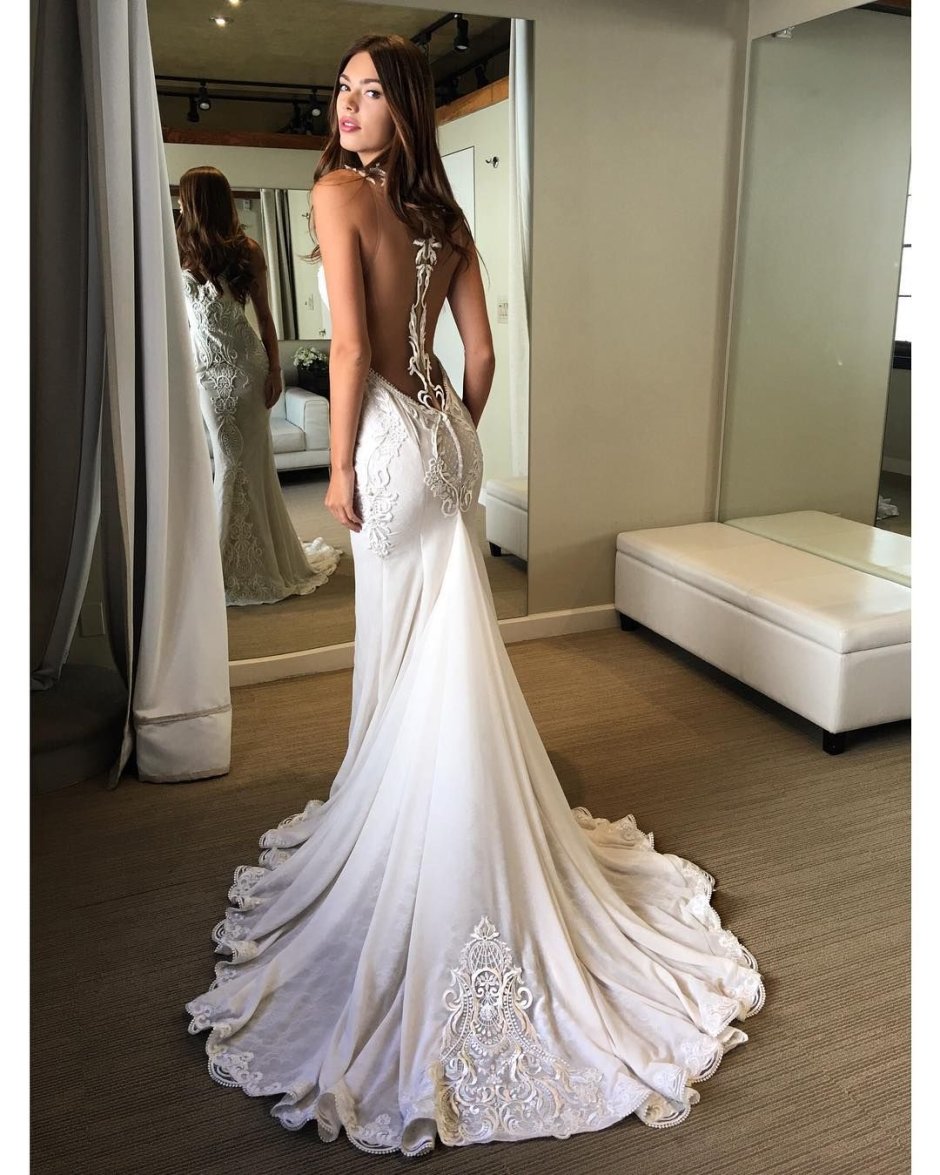 Свадебное бохо-платье vestido de noiva