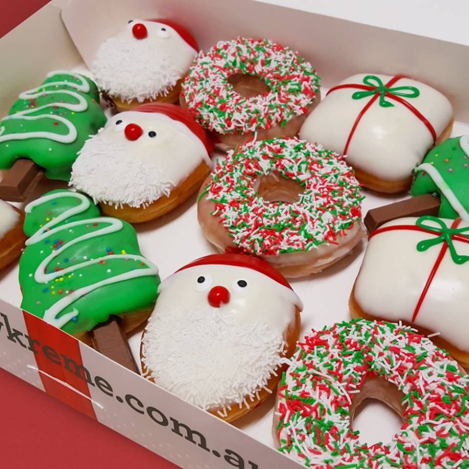 Krispy Kreme новогодние