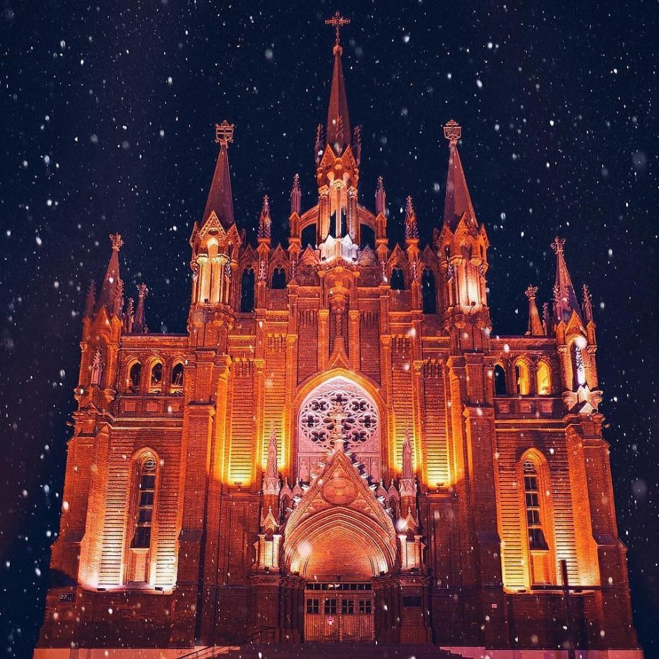 Храм Непорочного зачатия Пресвятой Девы Марии Москва Рождество