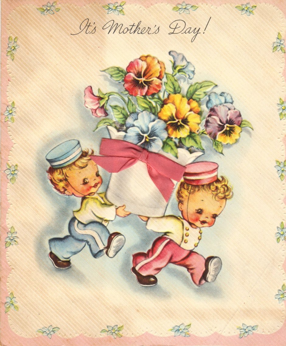 Старинные открытки для мамы