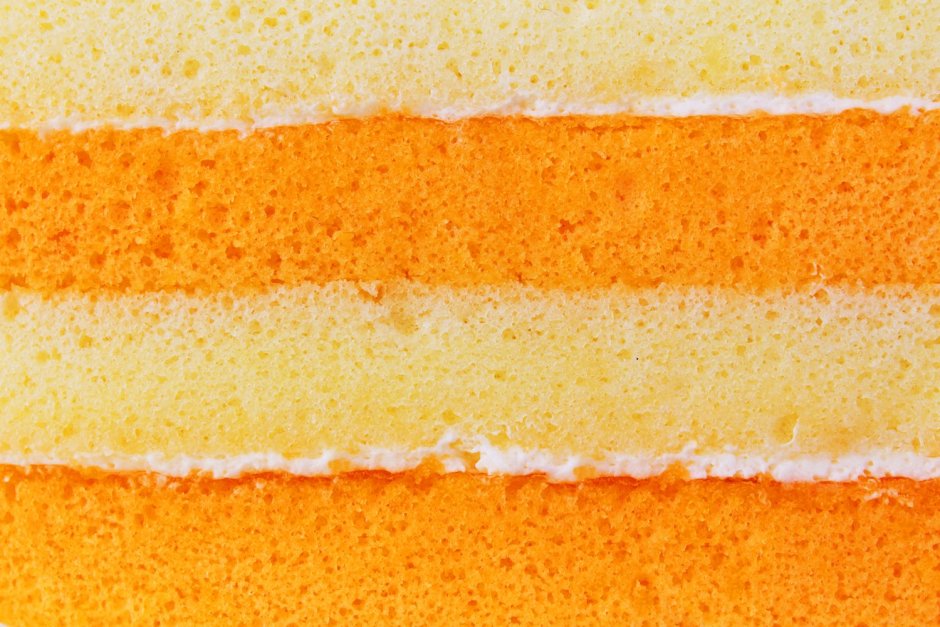 Торт с апельсиновым курдом и кремом чиз