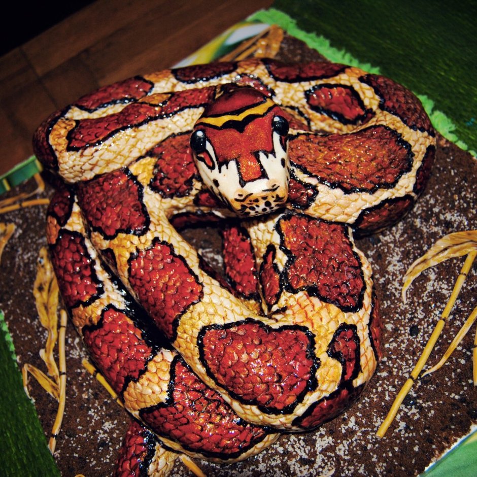 Тортики со змеями