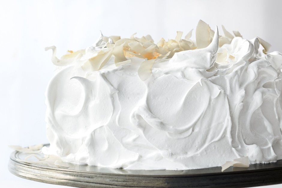 Украшение торта сливочным кремом