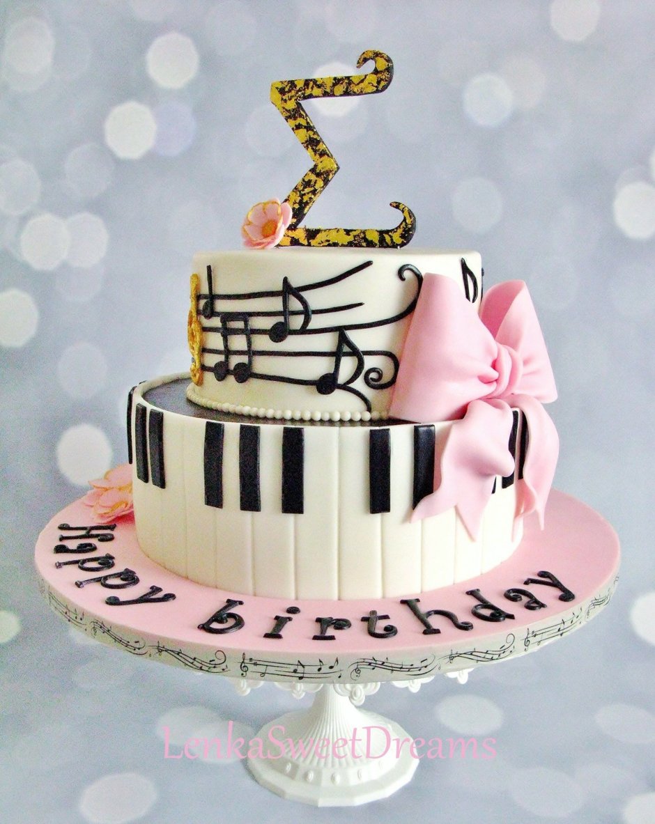 Торт для певца