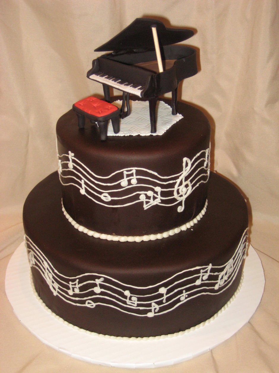 Кремовый торт для музыканта