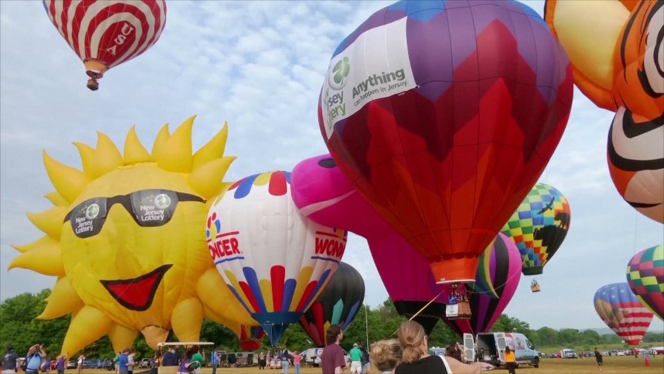Фестиваль воздушных шаров в Нью-джерси