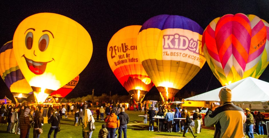 Международная Фиеста воздушных шаров в Альбукерке