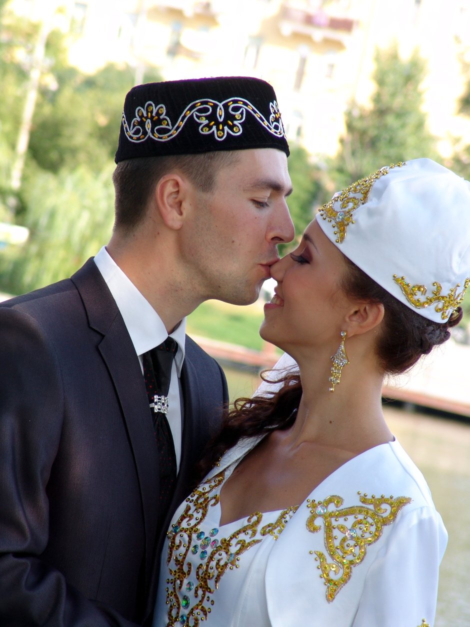Свадебный наряд татарки