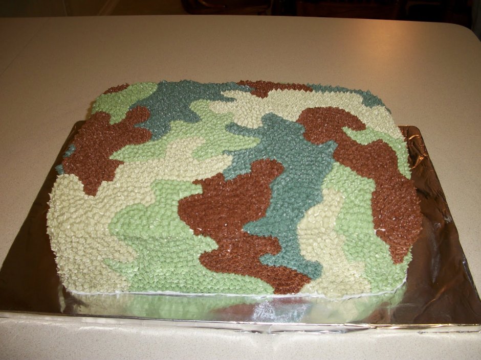 Торт военному кремовый