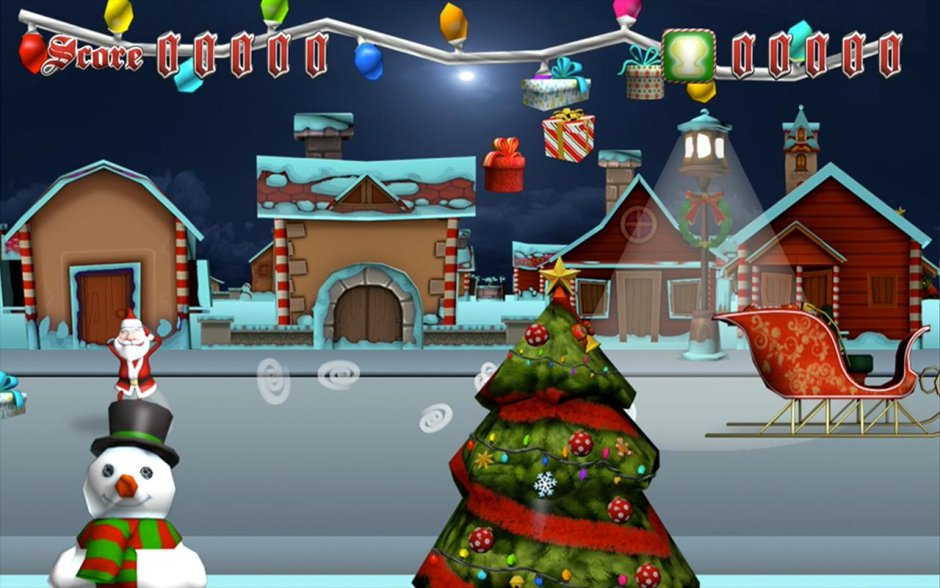 Игра про Рождественского пингвина