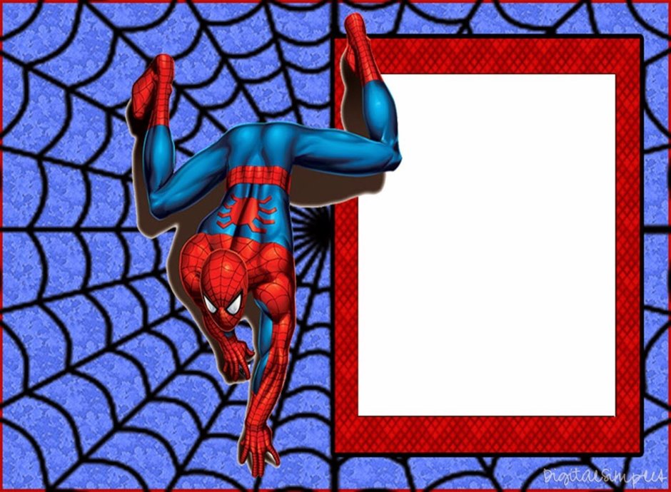 Приглашение человек паук