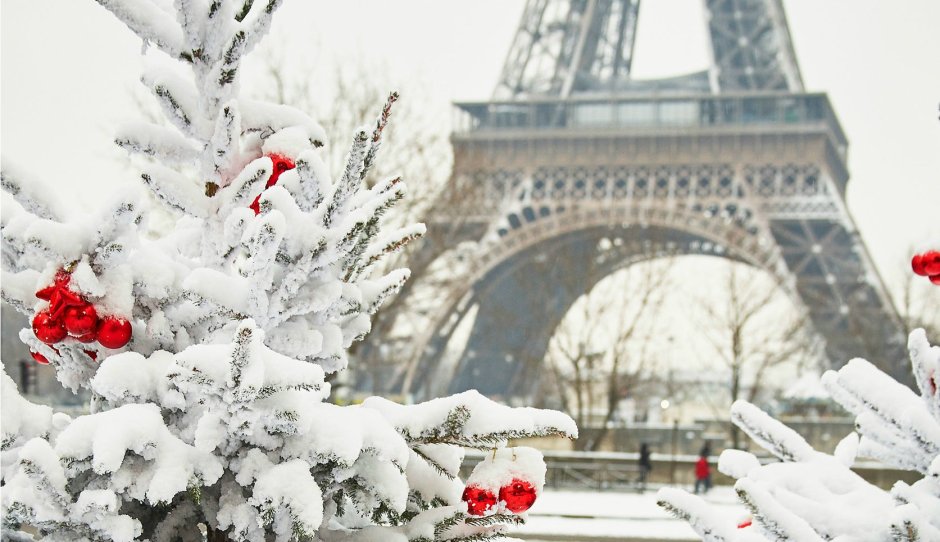 Франция зимой