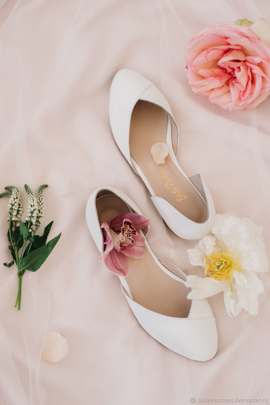 Свадебные туфли самое красивое без каблука
