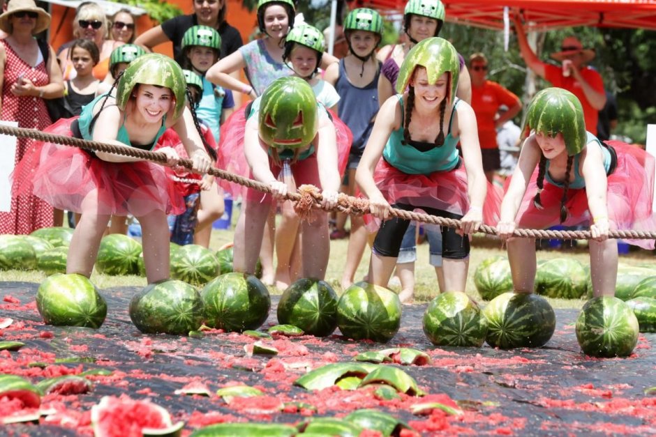 Фестиваль арбузов в городе Чинчилла
