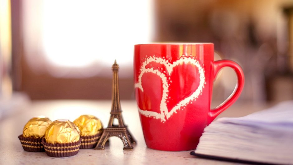 Кофе Париж любовь