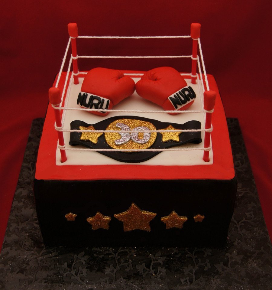 Торт для тренера по боксу