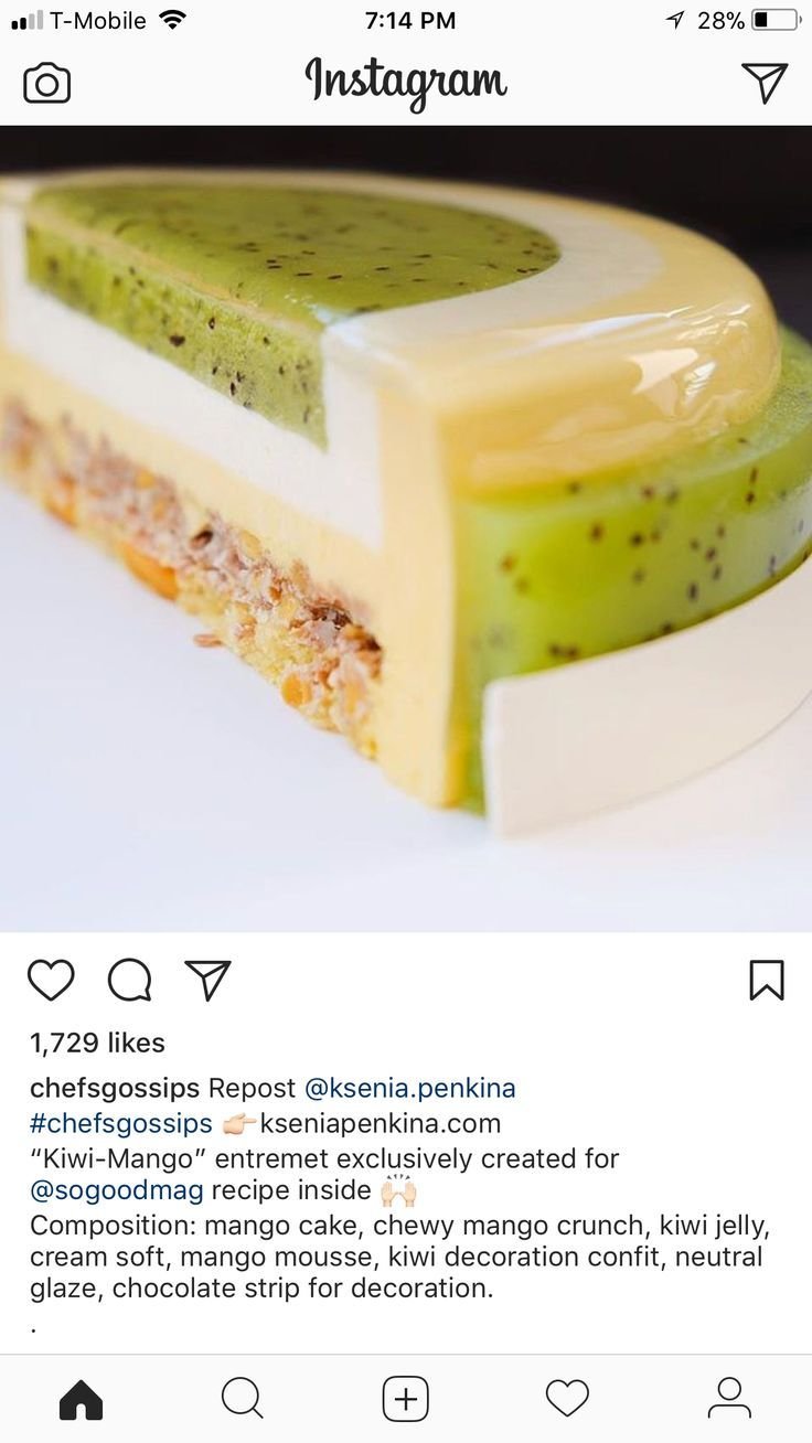Муссовый торт Ксения Пенкина