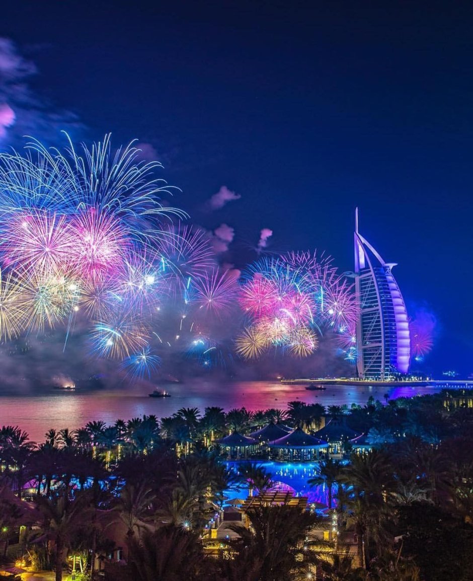 Дубай новый год 2020