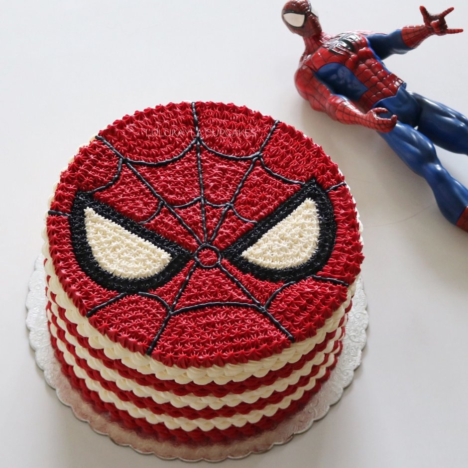 Торт человек паук и Веном