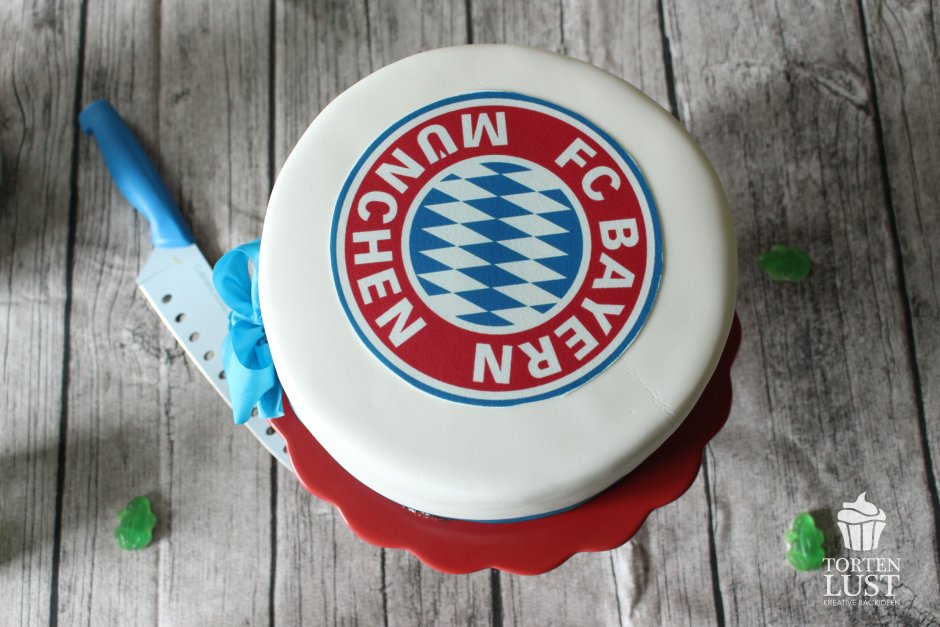 Торт футбольный Бавария