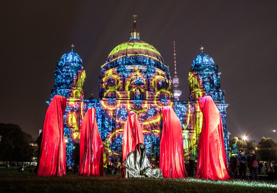 Фестиваль света в Берлине 7 октября