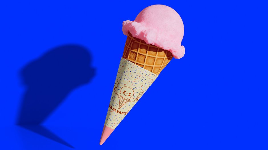Шариковые мороженое лого