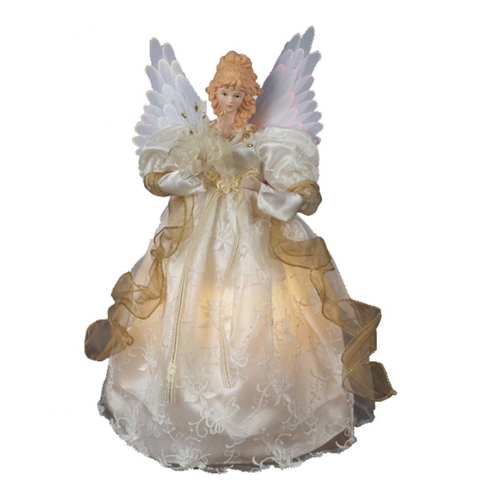 Статуэтка ангел с фонарем