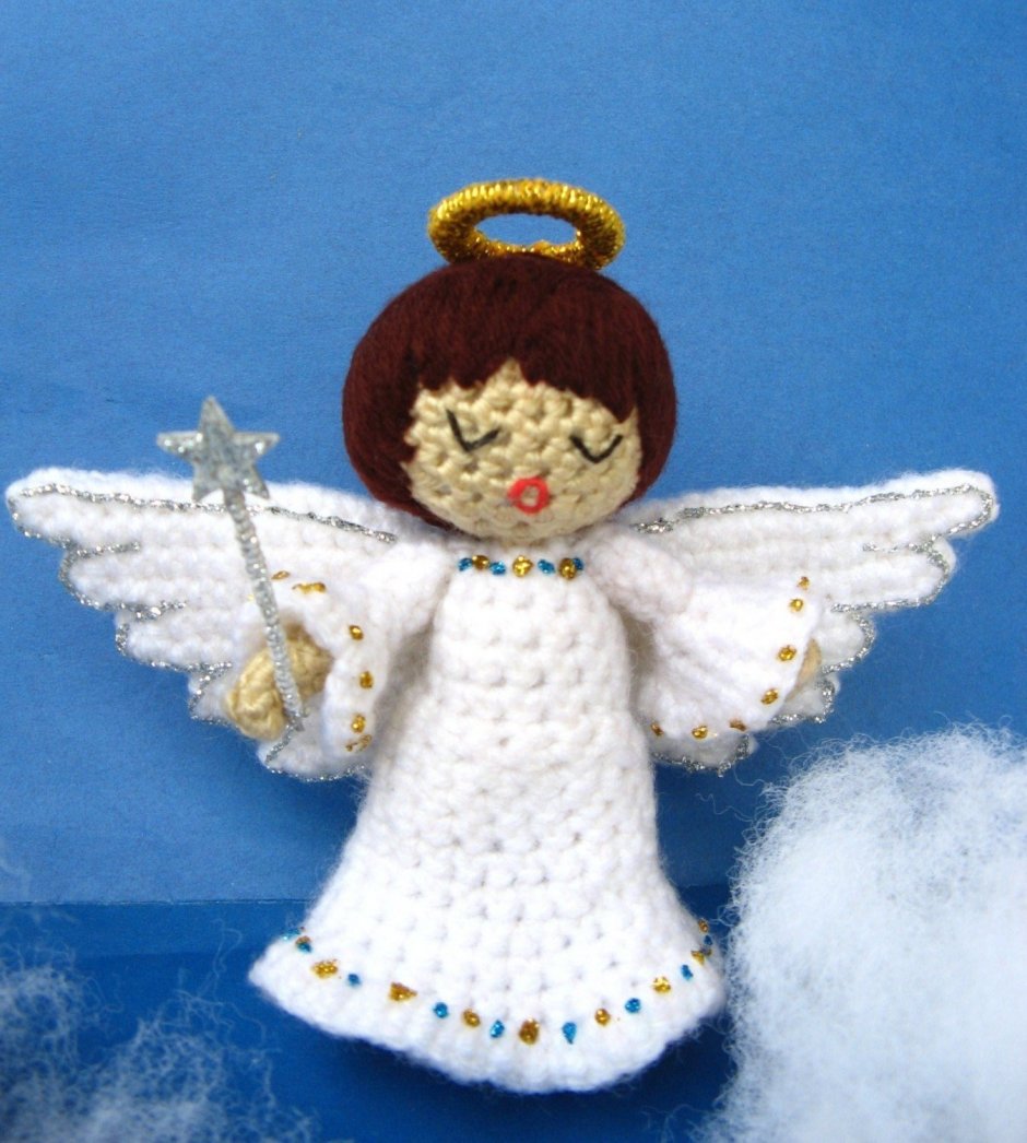 Имбирные пряники на Рождество ангел