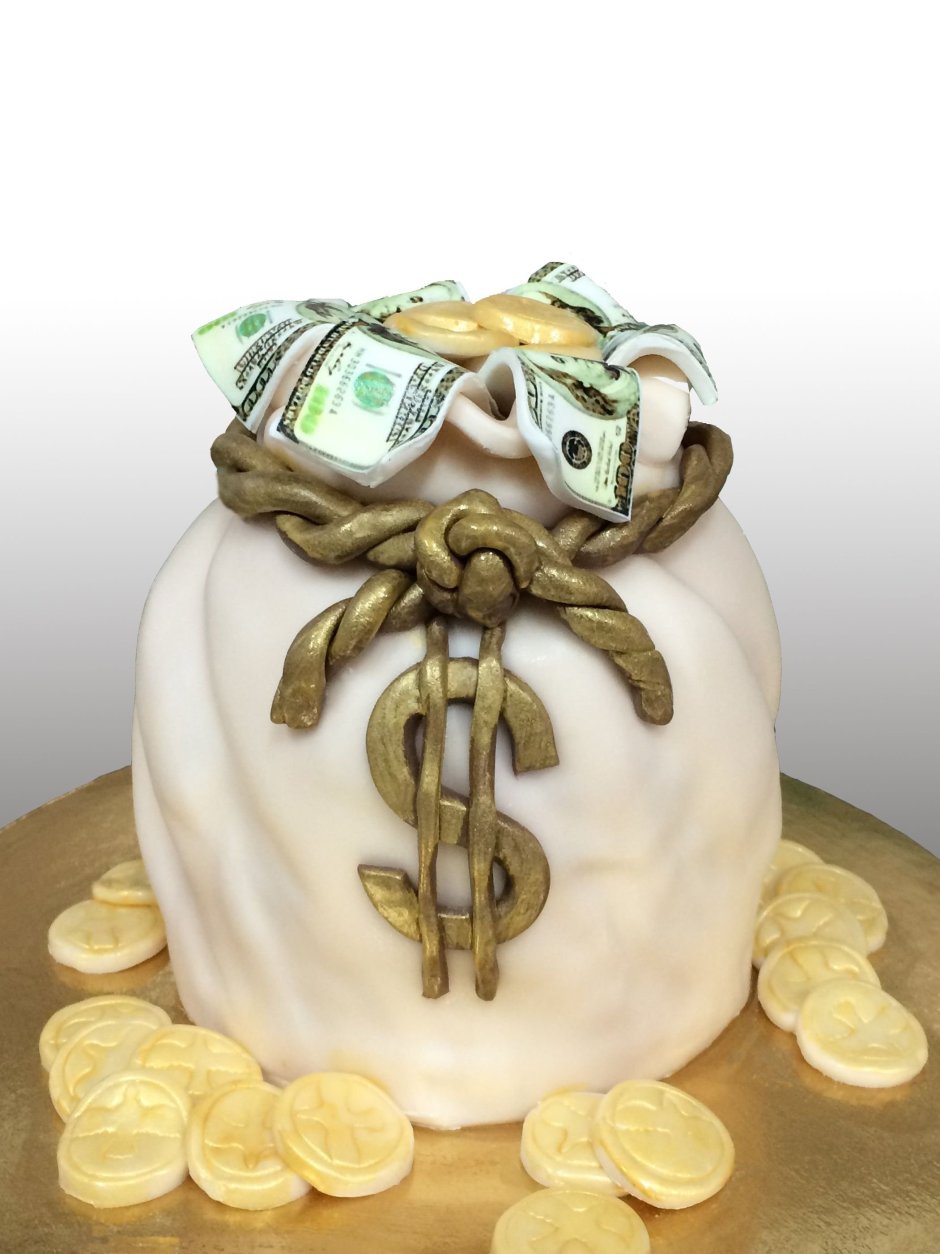 Торт деньги рубли