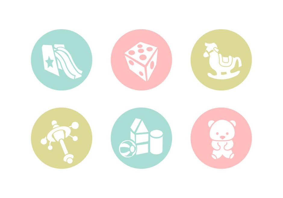 Иконки для Инстаграм детские игрушки