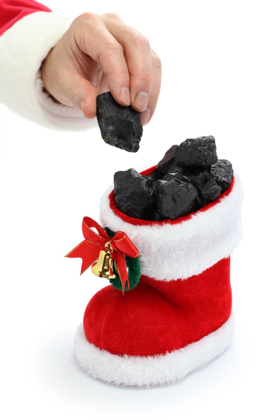 Уголь в подарок на новый год