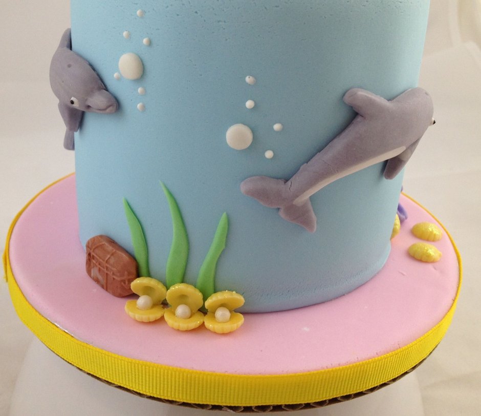 Пряник Дельфин на торт