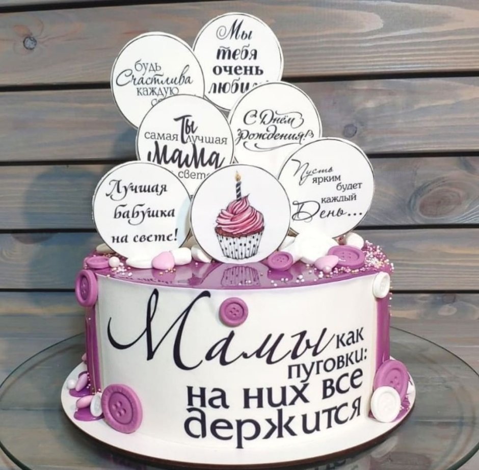 Надписи пожелания на торт