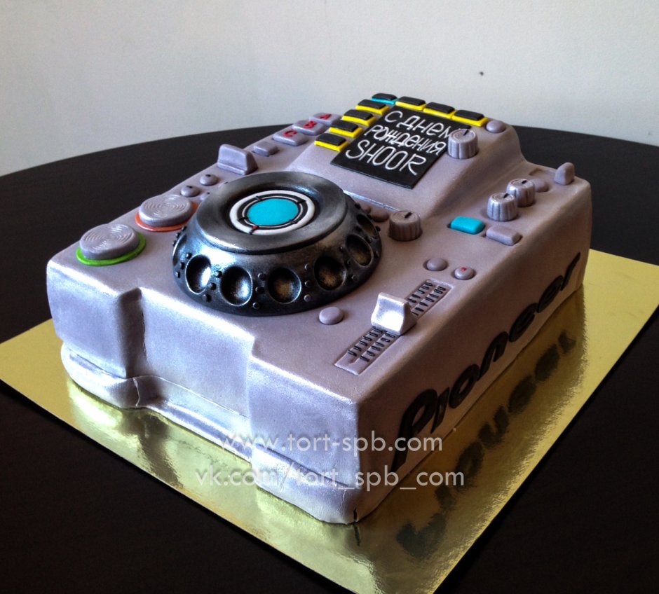 Торт для диджея на день рождения