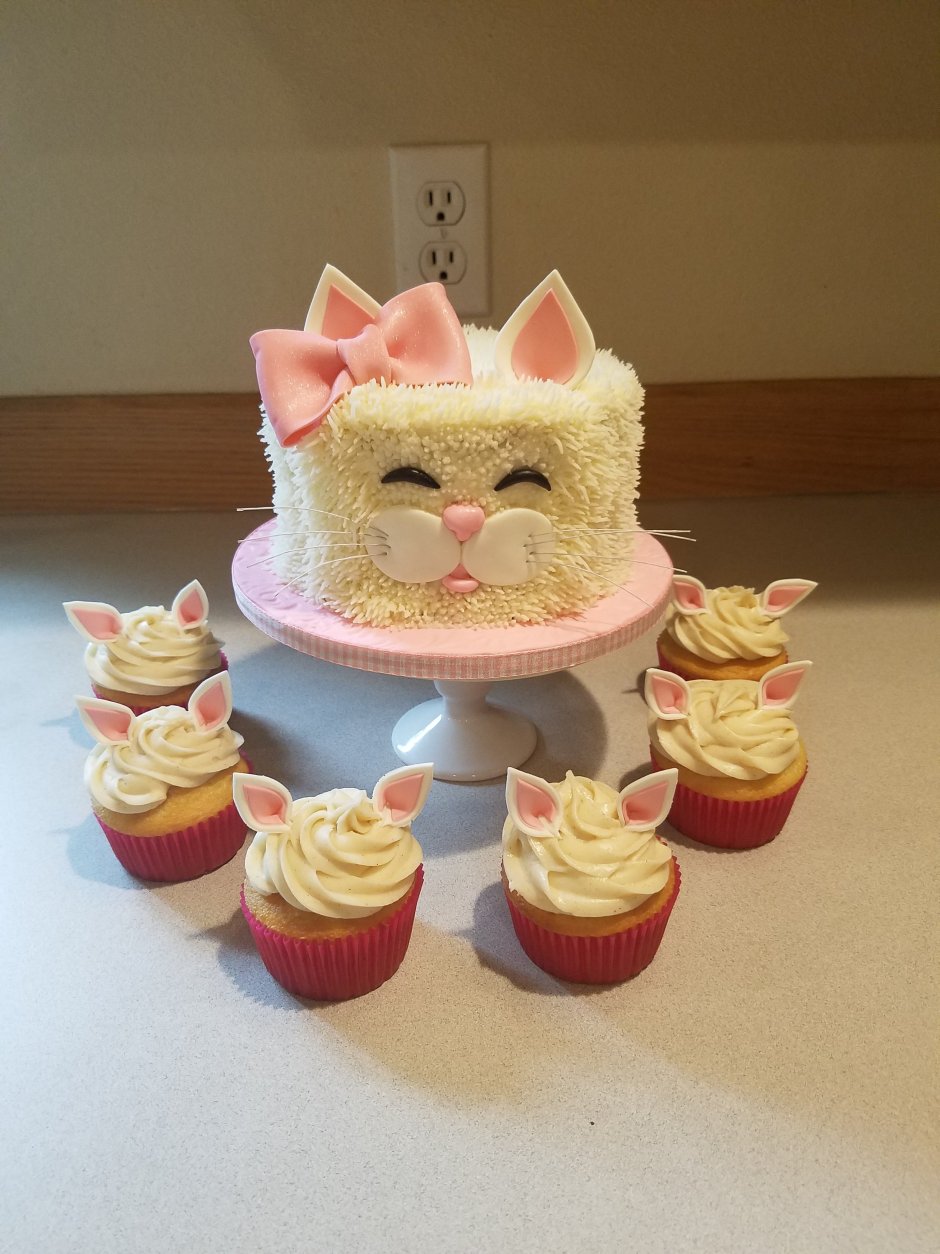Тортик в виде кошки