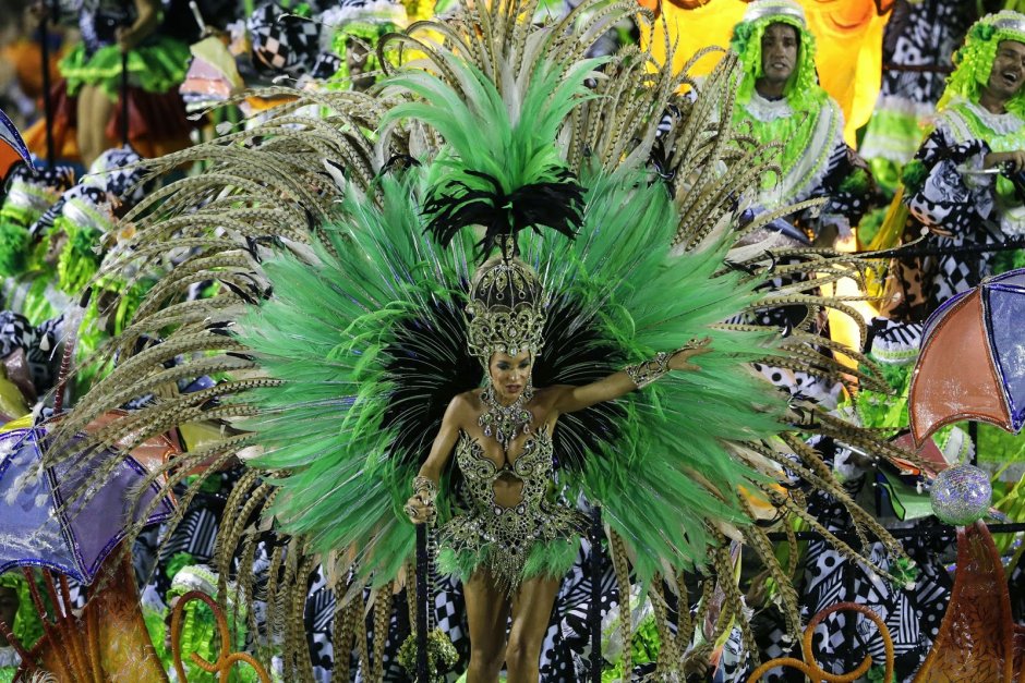 Рио де Жанейро улицы карнавал