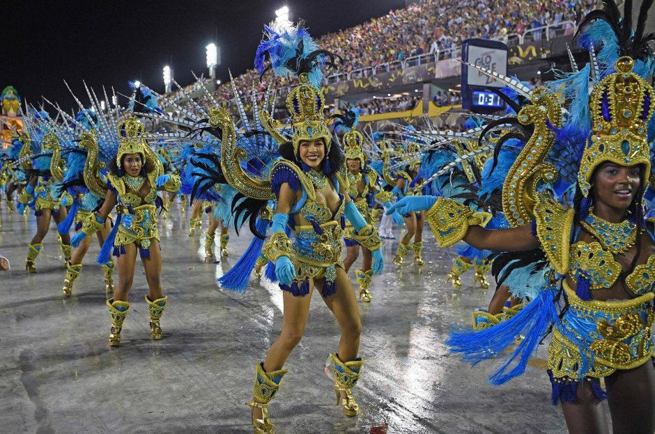 Карнавал в Рио де Жанейро голые