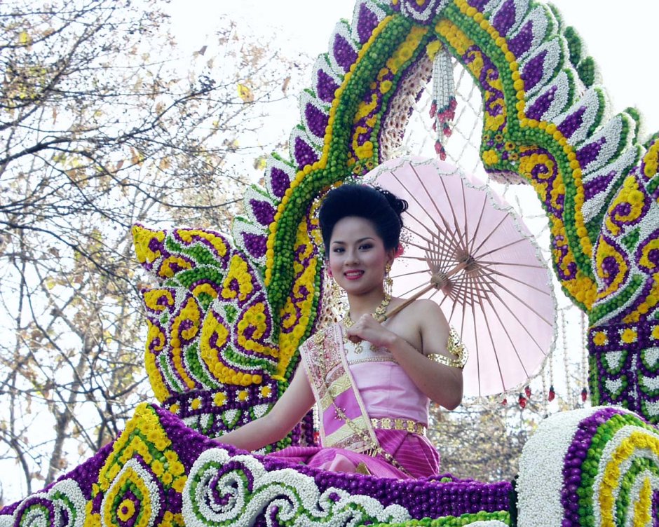 Фестиваль цветов в Чиангмае
