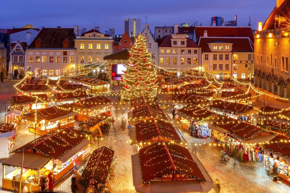 Рождественская ярмарка в Таллине