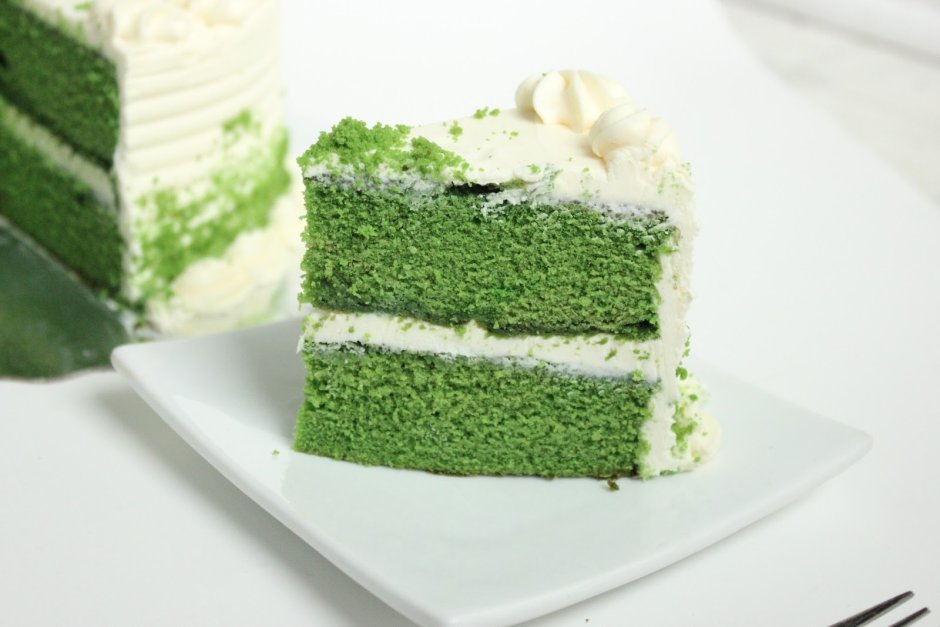 Свадебные торты в зеленом стиле