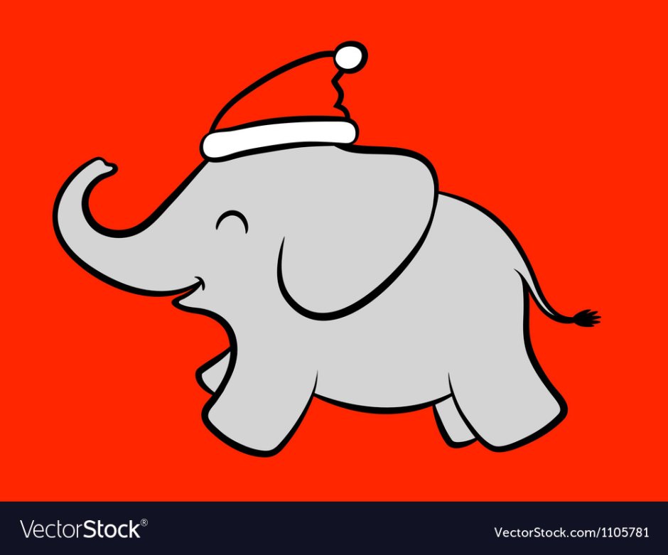 Новогодние слоны