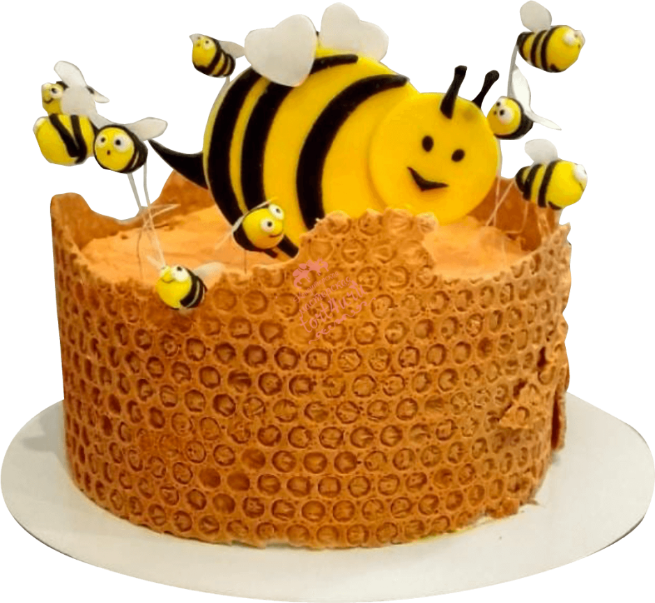 Торт для пчеловода из мастики
