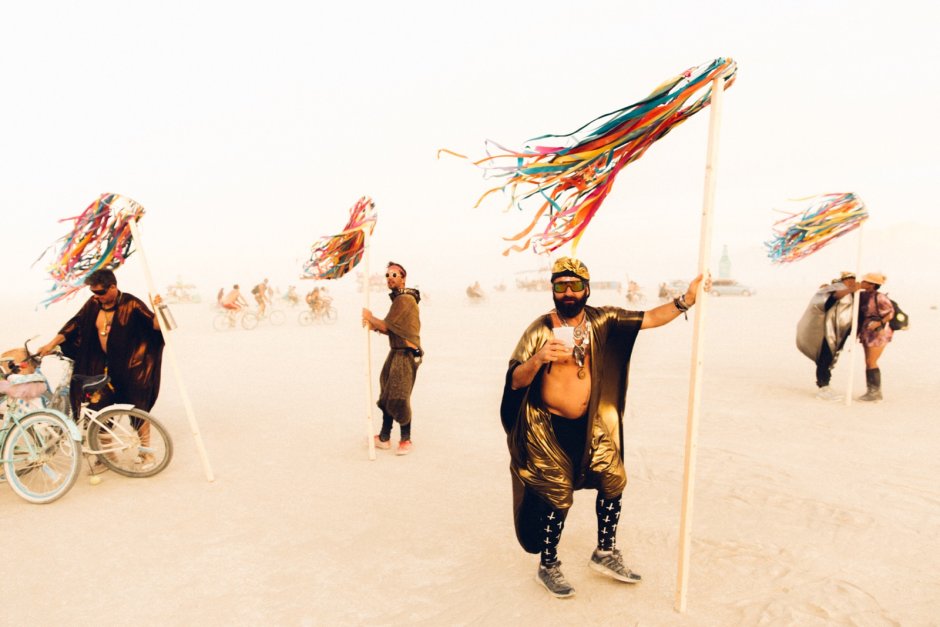 Фестиваль в пустыне Невада Burning man 2019
